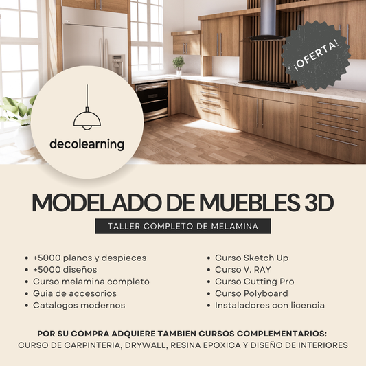 (ESPAÑOL) PACK PREMIUM PARA DISEÑO Y REMODELADO DE INTERIORES